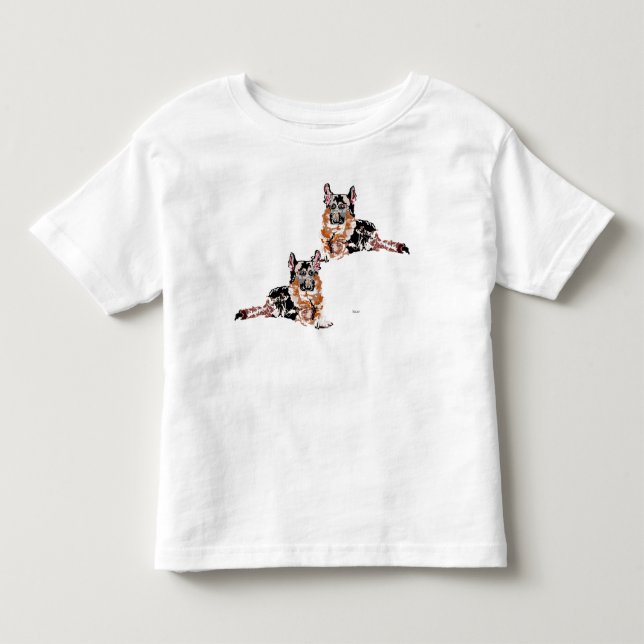 T-Shirt : Toddler / German Shepherd (Front)