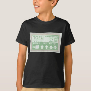 T-shirt Tofu Vegan Cuisine végétarienne