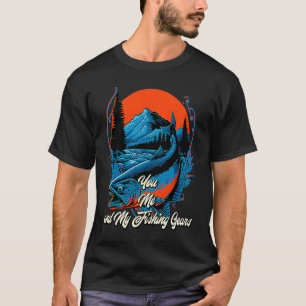 T-shirt Toi Moi et Mon Matériel de Pêche Amour de Couple