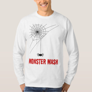T-shirt Toile d'araignée de Halloween de mâche de monstr