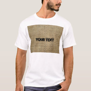 T-shirt Toile de jute