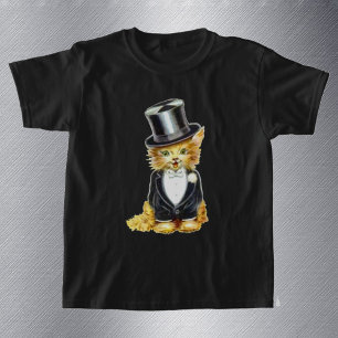 T-shirt Toilettage de chat