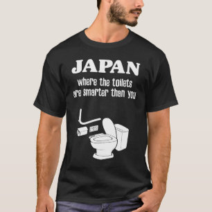 T-shirt Toilette japonaise Souvenir japonais Smart High Te