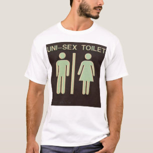 T-shirt Toilette unisexe