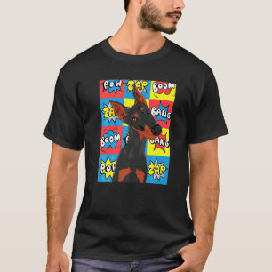T-shirt Toiletteur pour chien Doberman Pinscher