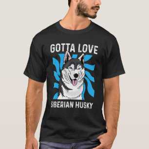 T-shirt Toiletteur pour husky à aimer