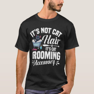 T-shirt Toiletteuse de chatons Toiletteuse de chats profes