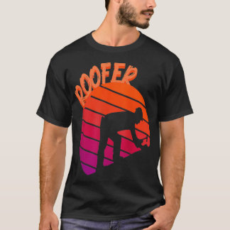 T-shirt Toit vintage Pour Un Cadeau Fière Roofer