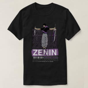 T-shirt Toji fushiguro sorcier assassin anime noir