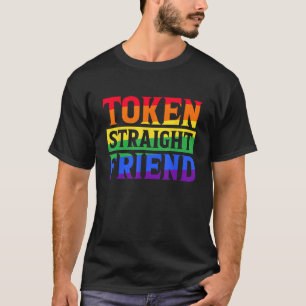 T-SHIRT TOKEN GAY PRIDE DROIT AMI LGBTQ