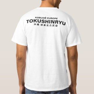 T-shirt Tokushinryu, Kobudo, Europe, white