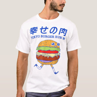 T-shirt Tokyo Burger Run Funny Burger