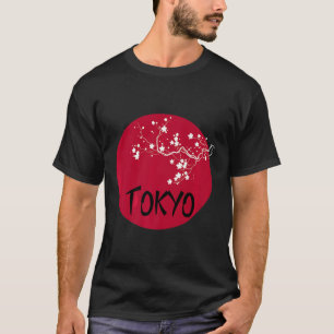 T-shirt Tokyo Cherry Blossom Art Japon Souvenir Voyage