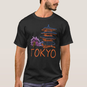 T-shirt Tokyo City Japon souvenir pour hommes femmes 3