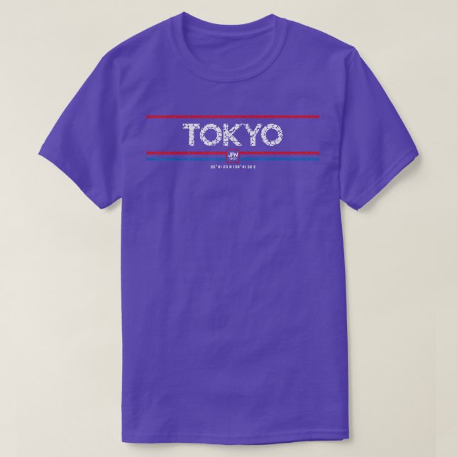 T-shirt Tokyo Coordinates  (Design devant)