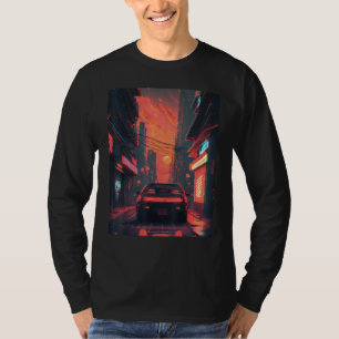 T-shirt Tokyo Cyberpunks Retro lo-fi indie Japon vibe est