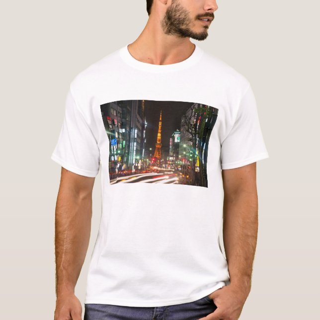 T-shirt Tokyo, Japon. La tour de Tokyo est une communicati (Devant)
