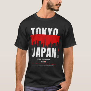 T-shirt Tokyo Japon Terre Du Soleil Levant Original St