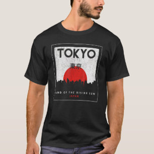 T-shirt Tokyo Le Pays Du Soleil Levant Japon