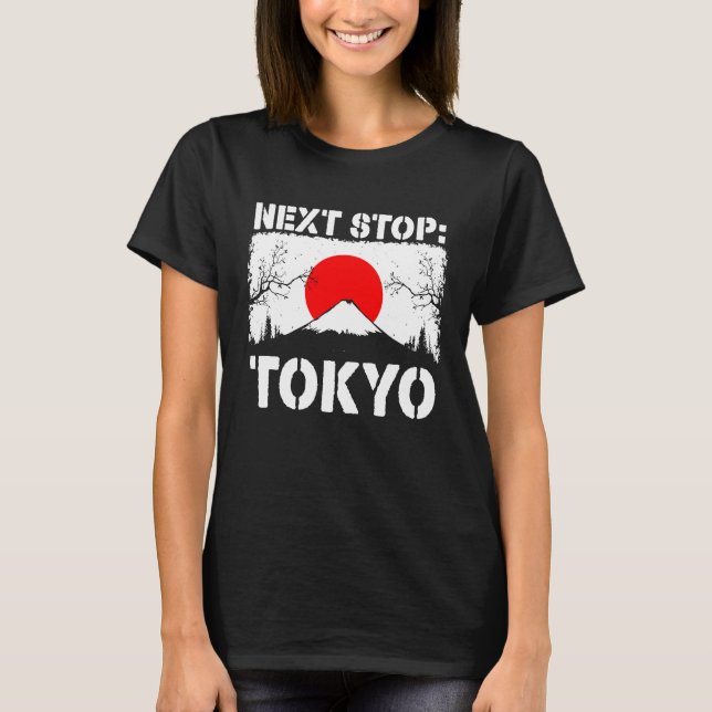 T-shirt Tokyo Summer Vacation Trip Next Stop Vacay Vibes S (Devant)