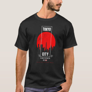 T-shirt Tokyo Ville Terre Du Soleil Levant