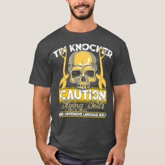 T-shirt Tôlerie de travail de métal cadeaux Funny Tin Knoc