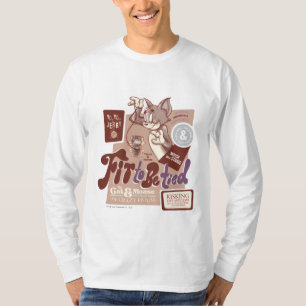 T-shirt Tom and Jerry Fit To Be Tied