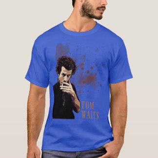 T-shirt Tom attend vintage Brown