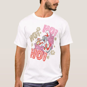 T-shirt Tom et Jerry "Ho! Ho ! Ho !" Livraison de cadeaux