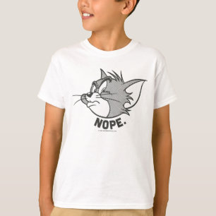 T-shirt Tom Et Jerry   Tom Dit Non