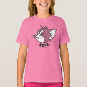 T-shirt Tom et Jerry Tom dit Nope