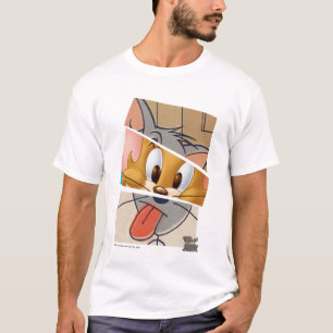 T-shirt Tom Et Jerry   Tom Et Jerry Mashup