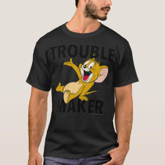 T-shirt Tom Et Jerry Trouble Maker Portrait