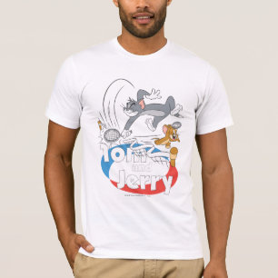 T-shirt Tom et stars du tennis 7 de Jerry