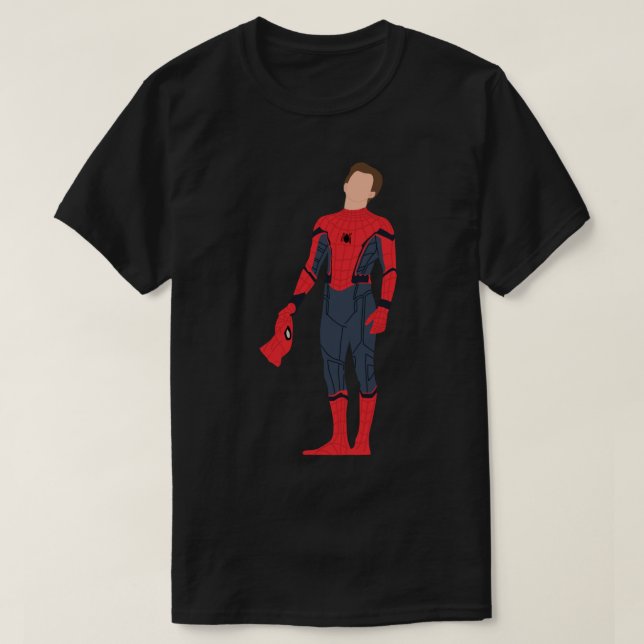T-shirt Tom Holland en costume épaisse Sticker (Design devant)