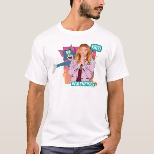 T-shirt Tom & Jerry avec Kayla - Français