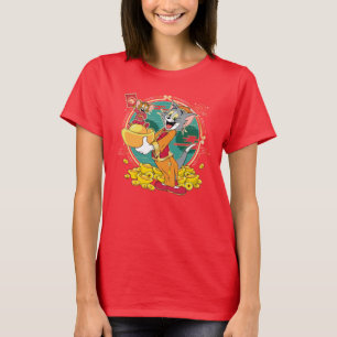 T-shirt Tom & Jerry New Years Red Envelope