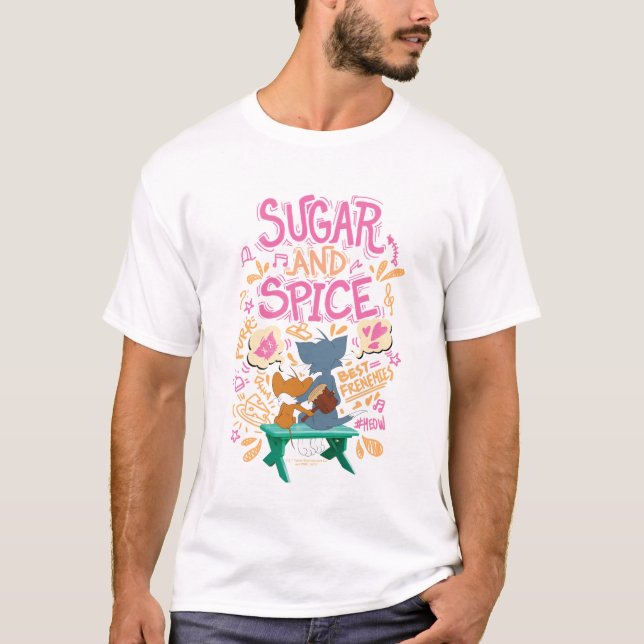 T-shirt Tom & Jerry - Sucre Et Épices (Devant)