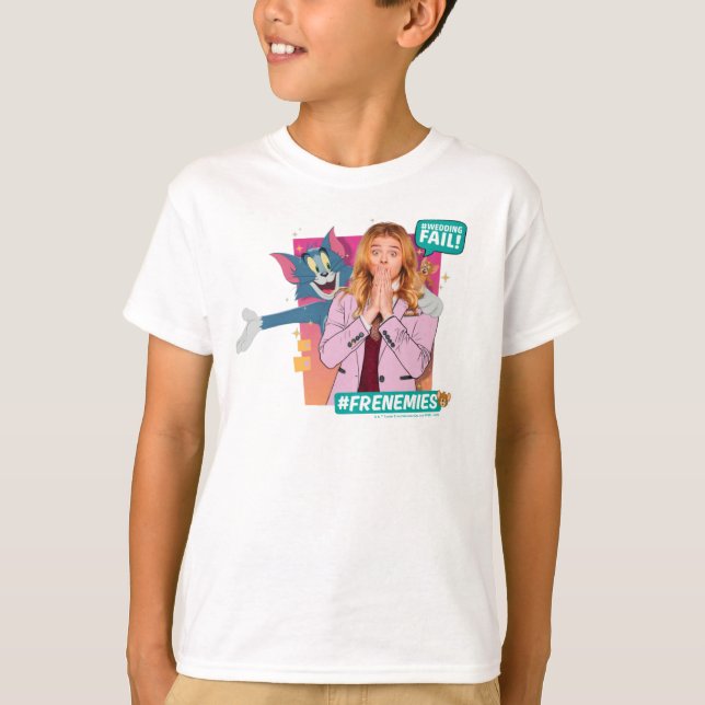 T-shirt Tom & Jerry With Kayla - Frenemies (Devant)