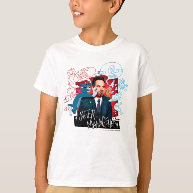 T-shirt Tom & Jerry With Terrance - Anger Management (Devant)