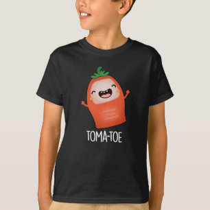 T-shirt Tomate amusante Tomate Pun Dark BG