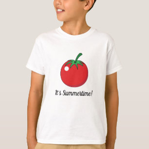 T-shirt Tomate rouge   Ajouter votre texte