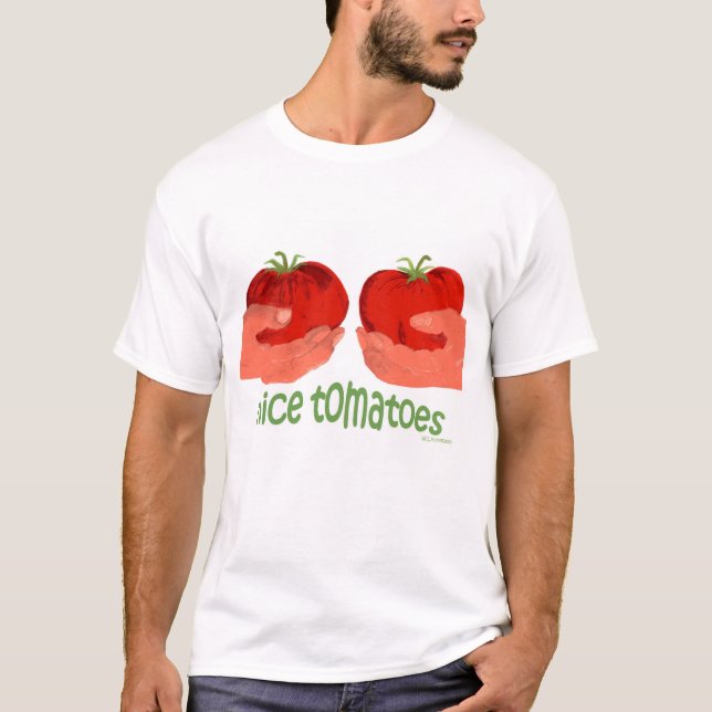T-shirt tomates bonnes (Devant)
