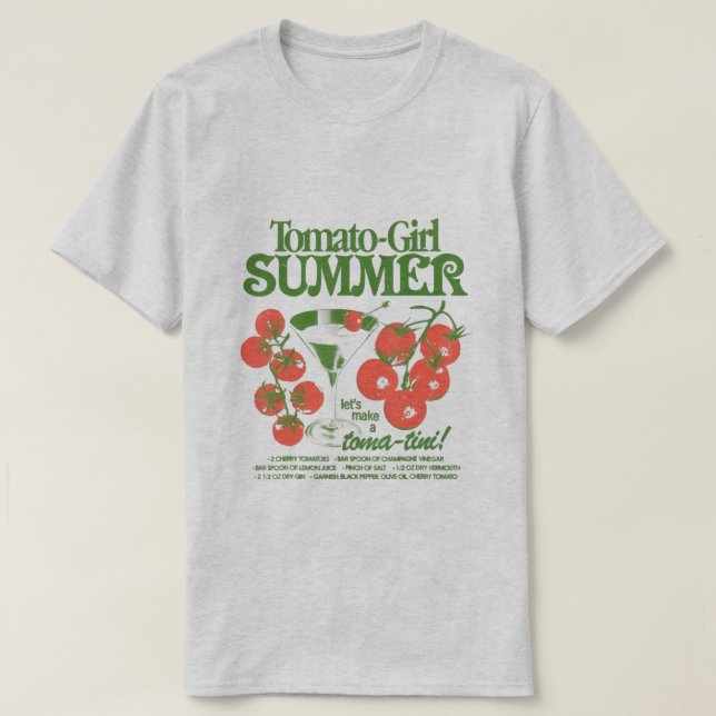 T-shirt Tomato-Girl Summer – Toma-tini Tee (Design devant)