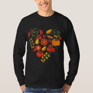 T-shirt Tomato Love Gardener jardiner jardiner Tomato