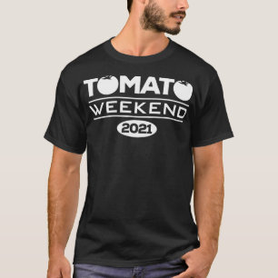 T-shirt Tomato Week-end Jour Sauce Famille Groupe Correspo