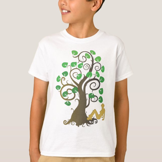 T-shirt Tombé de l'arbre généalogique (Devant)