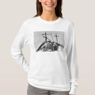 T-shirt Tombe esquimaude en photographie de l'Alaska