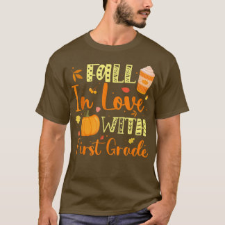 T-shirt Tomber Amoureux De L'Enseignement Première Année A