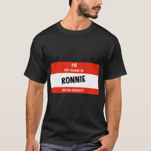 T-shirt Tomber dans l'envers Je ne suis pas une étiquette
